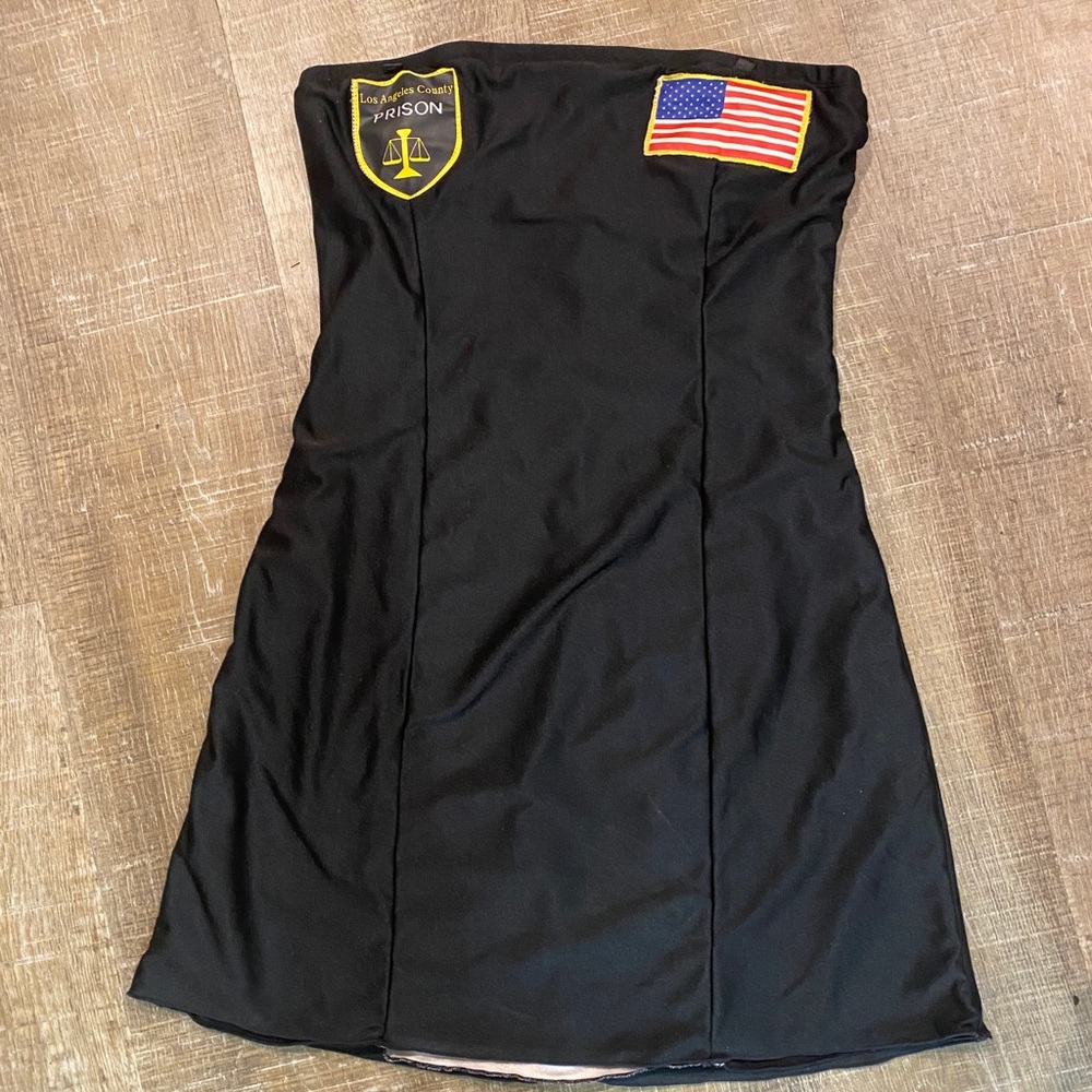 Halloween Costume Reversable Prison Guard/Prisoner